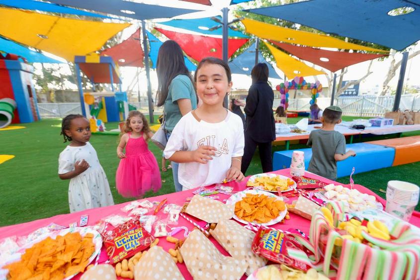 יום הולדת ראשונה במתחם. צילום: אלדד עובדיה