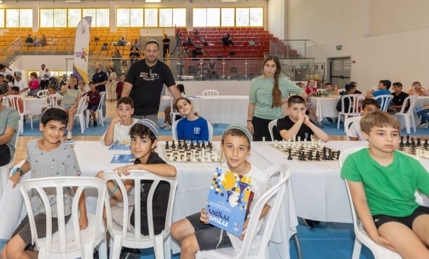 אליפות אשקלון בשחמט לכיתות ג'. צילום: סיון מטודי
