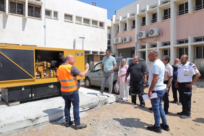 תרגיל הפעלת מרכז גנרציה. צילום: אלדד עובדיה