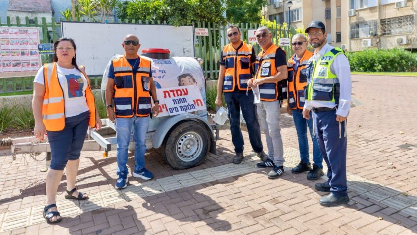 אימון שטח לתרחיש עלטה. צילום: סיון מטודי