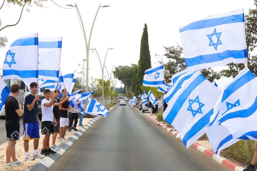 מחווה לדניאל סופר ז"ל. צילום: אלדד עובדיה