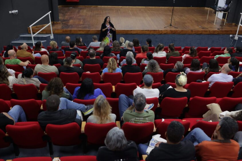 השקת קהילת תכלס במועצה האזורית חוף אשקלון. צילום: שחר לבני