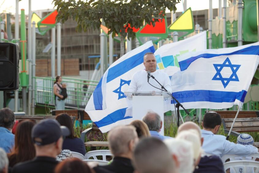 גן על שם סילביה רוזנר ז"ל. צילום: אלדד עובדיה