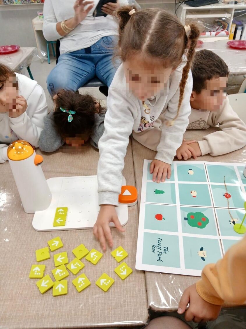 תוכנית רובוטיקה בגני הילדים באשקלון