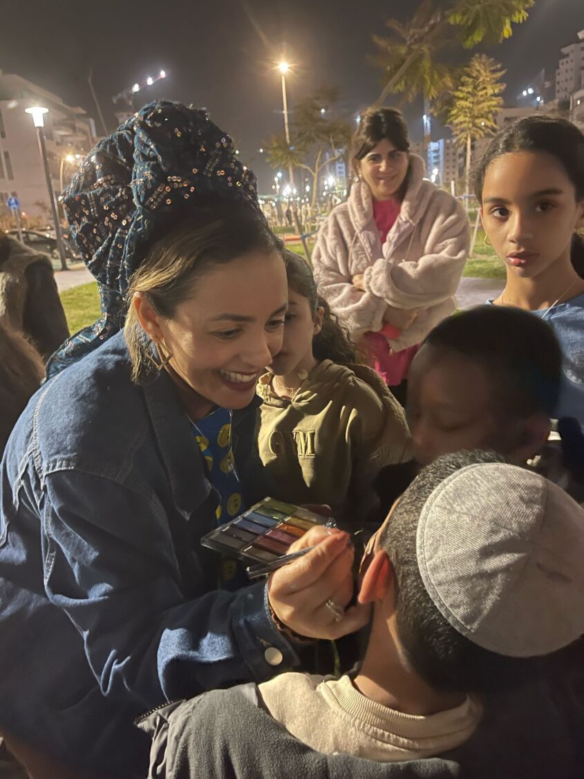 תהלוכת פורים בעיר היין